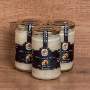 mantequilla de trufa blanca